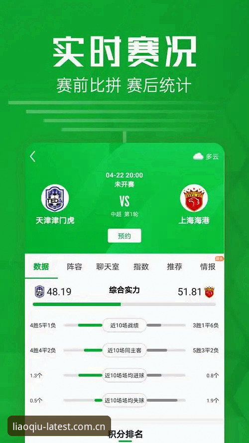 足球比分迷必看：5个聊球App隐藏技巧让足球即时比分工具发挥最大效用